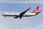Turkish Airlines, TC-JVJ, Boeing, B737-8F2, 26.02.2017, MXP, Mailand, Italy        