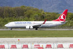Turkish Airlines, TC-JVN, Boeing, B737-8F2, 17.04.2017, GVA, Geneve, Switzerland





