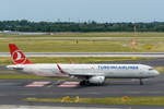 Turkish Airlines Airbus A321-200SL TC-JSF  Niğde  am 11.06.2017 in Düsseldorf.