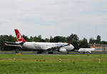 Turkish Airlines, Airbus A 330-343, TC-LOE, Swiss, Airbus A 320-214, HB-IJJ, TXL, 05.08.2017