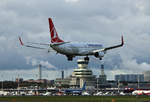 Turkish airlines, Boeing, B 737-8F2, TC-JVT, TXL, 08.10.2017