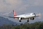 Turkish Airlines, TC-JSL, Airbus A321-231 SL, msn: 5667,  Kulu , 29.April 2018, ZRH Zürich, Switzerland.
