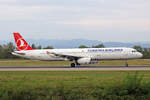 Turkish Airlines, TC-JRH, Airbus A321-231, msn: 3350,  Yalova , 06.September 2018, BSL Basel-Mülhausen, Switzerland.