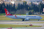 Turkish Airlines, TC-JZH, Boeing 737-8F , msn: 60029/6094,  Beykoz , 03.Februar 2019, AGP Málaga-Costa del Sol, Spain.