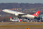 Turkish Airlines, TC-JIL, Airbus A330-202, msn: 882,  Yedigöller , 27.Februar 2019, ZRH Zürich, Switzerland.