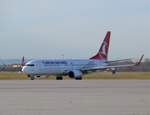 Turkish Airlines, Boeing 737-800 TC-JGY @ Leipzig/Halle (LEJ) / 17.Dez.2019