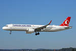 Turkish Airlines, TC-LSF, Airbus A321-271NX, msn: 8740,  Hasankeyf , 21.August 2020, ZRH Zürich, Switzerland.
