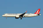 Turkish Airlines, TC-LSB, Airbus A321-271NX, msn: 8257,  Kilis , 28.September 2020, MXP Milano-Malpensa, Italy.