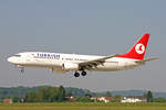 Turkish Airlines, TC-JFH, Boeing B737-8F2, msn: 29770/114,  Igdir , 02.Juni 2005, ZRH Zürich, Switzerland.