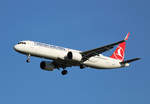 Turkish Airlines, Airbus A 321-271NX, TC-LSL, BER, 21.02.2021