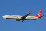 Turkish Airlines, TC-JYD, Boeing B737-9F2ER, msn: 40978/4020, 01.Juli 2021, MXP Milano Malpensa, Italy.