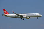 Turkish Airlines, TC-LTA, Airbus A321-271NX, msn: 9567, 21.Juli 2021, ZRH Zürich, Switzerland.