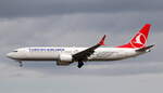 Turkish Airlines,TC-LYA,MSN 60062,Boeing 737-9MAX,07.08.2021,FRA-EDDF,Frankfurt,Germany
