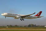 Turkish Airlines, TC-LOG, Airbus A330-343E, msn: 1651, 23.Oktober 2021, ZRH Zürich, Switzerland.