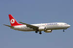 Turkish Airlines, TC-JGK, Boeing B737-8F2, msn: 34409/1924,  Kirsehir , 24.Juni 2006, ZRH Zürich, Switzerland.