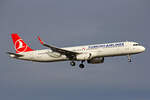 Turkish Airlines, TC-JTL, Airbus A321-231, msn: 7166,  Çengelköy , 02.Januar 2022, ZRH Zürich, Switzerland.
