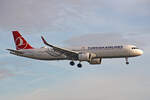 Turkish Airlines, TC-LTI, Airbus A321-271NX, msn: 10367, 02.Januar 2022, ZRH Zürich, Switzerland.