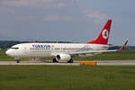 Turkish Airlines, TC-JGR, Boeing B737-8F2, msn: 34415/1988,  Usak , 01.September 2007, GVA Genève, Switzerland.