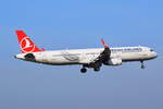TC-JSM , Turkish Airlines , Airbus A321-231(WL) ,  Berlin-Brandenburg  Willy Brandt  , BER , 02.03.2022 ,