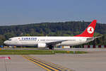 Turkish Airlines, TC-JGC, Boeing B737-8F2, msn: 29787/771,  Denizli , 22.September 2007, ZRH Zürich, Switzerland.
