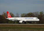 Turkish Airlines, Airbus A 321-231, TC-JTL, BER, 17.04.2022
