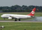 Turkish Airlines, TC-JFD, Boeing 737-800 wl (Rize), 2008.08.31, DUS, Düsseldorf, Germany