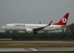 Turkish Airlines, TC-JGF, Boeing 737-800 wl (Ardahan), 2009.10.24, DUS, Düsseldorf, Germany