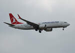 Turkish Airlines, Boeing B 737 MAYX 8, TC-LCJ, BER, 19.08.2022