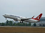 Turkish Airlines, Boeing  737 MAX 8, TC-LCJ, BER, 19.08.2022