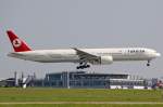 Turkish Airlines Boeing 777-35R(ER) TC-JJB in Dsseldorf am 19,08,09    mehr unter http://aviation.startbilder.de/    	