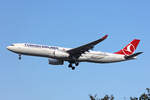 Turkish Airlines, TC-LOC, Airbus A330-343, msn: 1542, 11.Juli 2023, MXP Milano Malpensa, Italy.