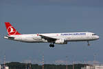 Turkish Airlines, TC-JSA, Airbus A321-231, msn: 5154,  Gaziosmanpaşa , 13.Juli 2023, MXP Milano Malpensa, Italy.