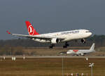 Turkish Airlines, Airbus A 330-223, TC-JIS, Easyjet Europe, Airbus A 320-214, OE-IBS, BER, 03.03.2024