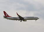 Turkish Airlines, Boeing B 737 MAX 9, TC-LYC, BER, 27.07.2025