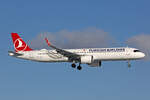 THY Turkish Airlines, TC-LPR, Airbus A321-271NX, msn: 12577, 04.Januar 2026, ZRH Zürich, Switzerland.