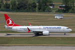 Turkish Airlines, TC-LCU, Boeing B737-8MAX, msn: 60068/7996, 19.Juni 2026, ZRH Z�rich, Switzerland.