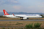 Turkish Airlines, TC-JTI, Airbus A321-231, msn: 7089, 'B�y�k�ekmece', 15.August 2026, BSL Basel - M�lhausen, Switzerland.