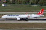 THY Turkish Airlines, TC-LTE, Airbus A321-271NX, msn: 10259, 26.September 2026, ZRH Z�rich, Switzerland.