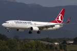 Turkish Airlines, TC-JFD, Boeing, B737-8F2, 04.08.2012, GVA, Geneve, Switzerland        