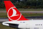 Turkish Airlines, TC-JRU  Florya , Airbus, A 321-200 (neue TA-Lackierung ~ Seitenleitwerk/Tail), 22.09.2012, DUS-EDDL, Düsseldorf, Germany