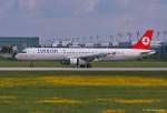 Turkish Airlines, TC-JRL  Tarsus , A321-231 bei der Landung aus Istanbul (IST) 18.05.2013