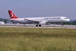 Turkish Airlines, TC-JSE  Kizilirmak , A321-231 bei der Landung in MUC aus Istanbul (IST) 17.06.2013