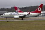 Turkish Airlines, TC-JKK, Boeing, B737-752, 16.02.2014, LUX, Luxembourg, Luxembourg           