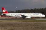 Turkish Airlines, TC-JMH, Airbus, A321-232, 05.03.2014, FRA, Frankfurt, Germany          