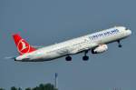 TC-JSD Turkish Airlines Airbus A321-231    Start am 25.04.2014 in Tegel