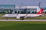TC-JSM  Ayder  / Turkish Airlines / A321-231(W) beim Start in MUC nach Istanbul (IST) 03.06.2014
