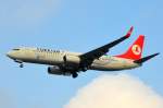 TC-JFE Turkish Airlines Boeing 737-8F2(WL)  HATAY   beim Anflug Tegel am 21.11.2014
