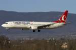 Turkish Airlines, TC-JYG, Boeing, B737-9F2-ER, 13.01.2015, GVA, Geneve, Switzerland         