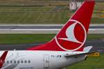 Turkish Airlines (TK-THY), TC-JFM  Nidge , Boeing, 737-8F2 wl (Seitenleitwerk/Tail), 27.06.2015, DUS-EDDL, Düsseldorf, Germany