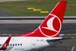 Turkish Airlines (TK-THY), TC-JGF  Ardahan , Boeing, 737-8F2 wl (Seitenleitwerk/Tail), 22.08.2015, DUS-EDDL, Düsseldorf, Germany